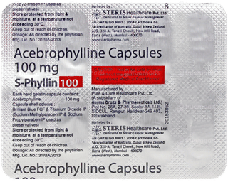 S Phyllin 100 MG Capsule 10